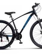 CARPAT Bicicleta MTB Invictus C2957C NegruAlbastru roti 29 inch transmisie Shimano Tourney 21 viteze cadru aluminiu