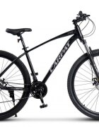 CARPAT Bicicleta MTB Invictus C2957C NegruGri roti 29 inch transmisie Shimano Tourney 21 viteze cadru aluminiu