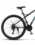 CARPAT Bicicleta MTB Ride C29303H NegruTurcoaz roti 29 inch echipare Shimano manete secventiale frane hidraulice cabluri integrate 21 viteze
