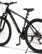 CARPAT Bicicleta MTB Spartan C2999G NegruGri roti 29 inch cadru aluminiu 21 viteze echipare Shimano frane disc mecanice manete rotative