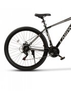 CARPAT Bicicleta MTB Spartan C2999G NegruGri roti 29 inch cadru aluminiu 21 viteze echipare Shimano frane disc mecanice manete rotative