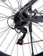 CARPAT Bicicleta MTB Tanker C29312B GriNegru 29 inch 21 viteze frana pe disc inaltime utilizator 175-190 cm greutate suportata 120 kg
