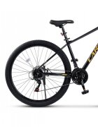 CARPAT Bicicleta MTB Tanker C29312B NegruGalben roti 29 inch 21 viteze frana pe disc inaltime utilizator 175-190 cm greutate suportata 120 kg