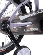 CARPAT Bicicleta pentru copii 4-6 ani C16177A Mov 16 inch cu roti ajutatoare