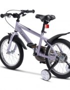 CARPAT Bicicleta pentru copii 4-6 ani C16177A Mov 16 inch cu roti ajutatoare
