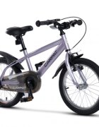 CARPAT Bicicleta pentru copii 4-6 ani C16177A Mov 16 inch cu roti ajutatoare