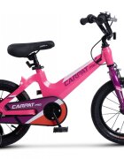 CARPAT Bicicleta pentru copii 4-6 ani PRO C16122B RozFucsia roti 16 inch inaltime utilizator 100 - 115 cm greutate suportata 50 kg
