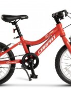 CARPAT Bicicleta pentru copii C16208C RosuAlb 4-6 ani Roti 16 inch Cric Frane V-Brake