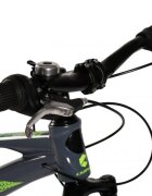 CARPAT Bicicleta pentru copii Mountain Bike GriVerde 20 inch schimbator spate Gilong 7 viteze schimbator fata rotativ frana disc fataspate cadru aluminiu furca supensie roti 3 spite magneziu