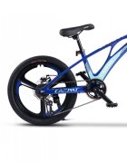 CARPAT Bicicleta pentru copii MTB C20343A Albastru roti 20 inch cadru magneziu frane disc 7 viteze