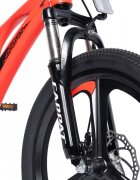 CARPAT Bicicleta pentru copii MTB C20343A RosuNegru roti 20 inch cadru magneziu frane disc 7 viteze