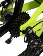 CARPAT Bicicleta pentru copii MTB C20343A VerdeGri roti 20 inch cadru aluminiu frane disc 7 viteze