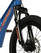 CARPAT Bicicleta pentru copii MTB-FS C20344A AlbastruPortocaliu roti 20 inch inaltime utilizator 120-155 cm greutate suportata 80 kg