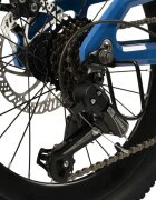 CARPAT Bicicleta pentru copii MTB-FS C20344A AlbastruPortocaliu roti 20 inch inaltime utilizator 120-155 cm greutate suportata 80 kg