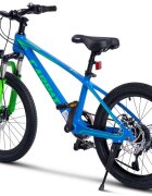 CARPAT Bicicleta pentru copii MTB Hiro C20342A AlbastruVerde 20 inch inaltime utilizator 120-155 cm greutate suportata 80 kg