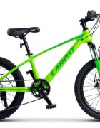 CARPAT Bicicleta pentru copii MTB Hiro C20342A Verde roti 20 inch inaltime utilizator 120-155 cm greutate suportata 80 kg