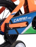 CARPAT Bicicleta pentru copii PRO C16122B PortocaliuAlbastru roti 16 inch inaltime 100-115 cm greutate suportata 50 kg