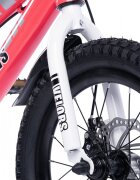 CARPAT Bicicleta pentru copii Velors V16345A Roz roti 16 inch 4-6 ani greutate suportata 50 kg inaltime utilizator 100-115 cm