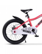 CARPAT Bicicleta pentru copii Velors V20345A Roz 7-10 ani roti 20 inch inaltime utilizator 110-140 cm greutate suportata 80 kg