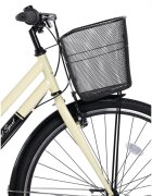 CARPAT Bicicleta Trekking Altay C28262G BejNegru roti 28 inch echipare Shimano 7 viteze maneta rotativa cos fata