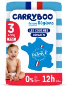 Carryboo Scutece C3(4-9kg) fara parfum marimea 3 50 bucati