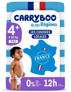 Carryboo Scutece C4+(9-20kg) fara parfum marimea 4+ 42 bucati