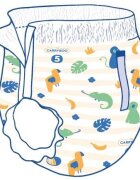 Carryboo Scutece chilotel C5(12-18kg) ECO marimea 5 Nature 28 bucati