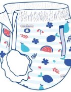 Carryboo Scutece chilotel C6(16-30kg) ECO marimea 6 Nature 26 bucati