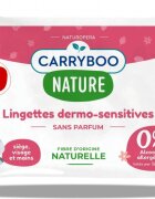 Carryboo Servetele umede hipoalergenice fara parfum cu extract de bumbac 58 bucati