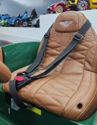Cars4Kids Masinuta electrica pentru copii Bentley Bacalar Verde Metalic 12V licenta oficiala usi verticale telecomanda 2.4G scaun din piele