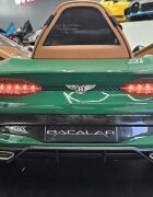 Cars4Kids Masinuta electrica pentru copii Bentley Bacalar Verde Metalic 12V licenta oficiala usi verticale telecomanda 2.4G scaun din piele