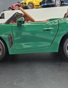 Cars4Kids Masinuta electrica pentru copii Bentley Bacalar Verde Metalic 12V licenta oficiala usi verticale telecomanda 2.4G scaun din piele
