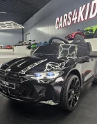 Cars4Kids Masinuta electrica pentru copii BMW M4 Negru Metalic 12V licenta oficiala telecomanda 2.4G scaun piele