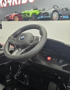 Cars4Kids Masinuta electrica pentru copii BMW M4 Negru Metalic 12V licenta oficiala telecomanda 2.4G scaun piele