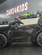 Cars4Kids Masinuta electrica pentru copii BMW M4 Negru Metalic 12V licenta oficiala telecomanda 2.4G scaun piele
