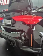 Cars4Kids Masinuta electrica pentru copii BMW M4 Negru Metalic 12V licenta oficiala telecomanda 2.4G scaun piele