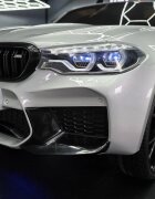 Cars4Kids Masinuta electrica pentru copii BMW M5 Gri Metalic 24V licenta oficiala telecomanda 2.4G scaun din piele