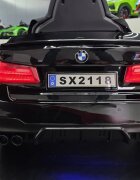 Cars4Kids Masinuta electrica pentru copii BMW M5 Negru Metalic 24V licenta oficiala telecomanda 2.4G scaun din piele