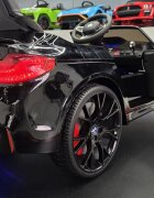 Cars4Kids Masinuta electrica pentru copii BMW M5 Negru Metalic 24V licenta oficiala telecomanda 2.4G scaun din piele