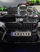 Cars4Kids Masinuta electrica pentru copii BMW M5 Negru Metalic 24V suspensii bluetooth scaun reglabil telecomanda 2.4G roti EVA 3 ani+ greutate admisa 30 kg