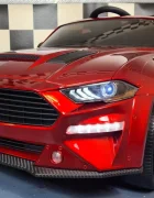Cars4Kids Masinuta electrica pentru copii Ford Mustang Rosu Metalic Premium 24V licenta oficiala telecomanda