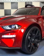 Cars4Kids Masinuta electrica pentru copii Ford Mustang Rosu Metalic Premium 24V licenta oficiala telecomanda