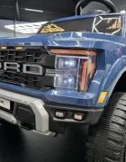 Cars4Kids Masinuta electrica pentru copii Ford Raptor 24V Albastru 2 locuri licenta oficiala telecomanda 2.4G scaun piele