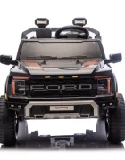 Cars4Kids Masinuta electrica pentru copii Ford Raptor 24V Negru 2 locuri licenta oficiala telecomanda 2.4G scaun piele