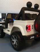 Cars4Kids Masinuta electrica pentru copii Jeep Wrangler 4x4 12V telecomanda bluetooth 4 motoare usi functionale sa piele