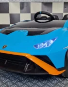 Cars4Kids Masinuta electrica pentru copii Lamborghini Huracan STO 12V functie drift telecomanda 2.4G bluetooth USB sa piele 3-5 ani