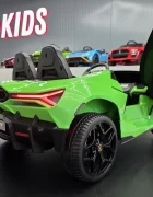 Cars4Kids Masinuta electrica pentru copii Lamborghini Revuelto 24V Verde 2 locuri licenta oficiala usi verticale telecomanda 2.4G