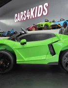 Cars4Kids Masinuta electrica pentru copii Lamborghini Revuelto 24V Verde 2 locuri licenta oficiala usi verticale telecomanda 2.4G