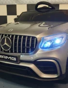 Cars4Kids Masinuta electrica pentru copii Mercedes-Benz GLC 63 AMG Gri Mat 12V 4 motoare suspensii bluetooth telecomand 2.4G 3 ani+ maxim 30 kg