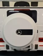 Cars4Kids Masinuta electrica pentru copii Mercedes G63 AMG Alb 12V licenta oficiala 4 motoare telecomanda 2.4G